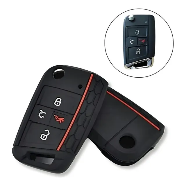 Funda Silicon Llave Mk7 Vw Golf 7 Gli Gti Seat Ibiza Toledo