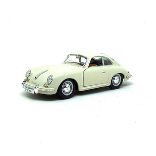 Miniatura Porsche 356b Coupe 1961 Creme Bburago 1/24 Miniatura Porsche 356b Coupe 1961 Creme Bburago 1/24