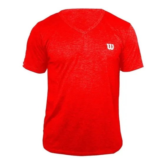 Franela Camiseta Wilson Polyspun Cuello En V Para Caballero