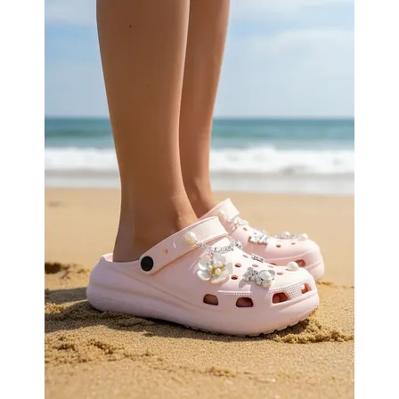 Babuche Plataforma 5cm Eva Antiderrapante Para Enfermagem