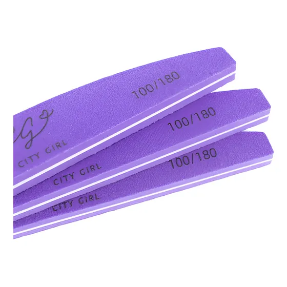 Lima Sponge 100/180 Lima Acolchada Manicuria Uñas Esculpidas