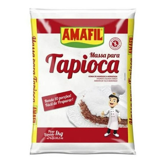 Kit 6 Massa Para Tapioca Sem Glúten 1kg Amafil Kit 6 Massa Para Tapioca Sem Glúten 1kg Amafil