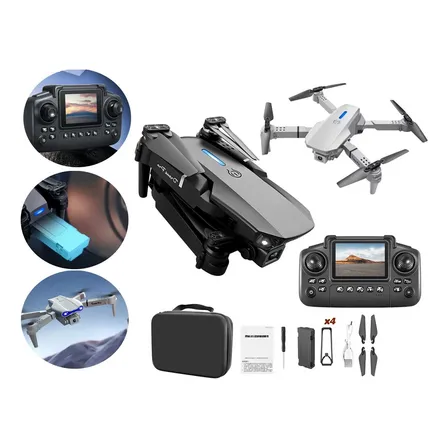 Mini Dron Juguete Dual Cámara 4k Niños Recargable Hd Wi-fi