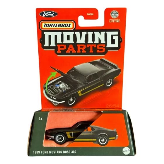 Matchbox Moving Parts 69 Ford Mustang Boss 302 (2024)