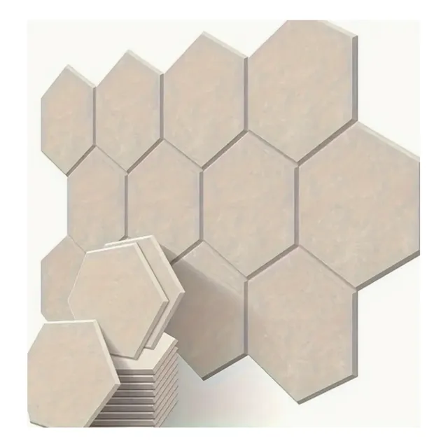 Pack12 Panel Acustico Autoadhesivo Absorvente Sonido Ruido