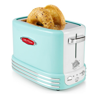 Tostadora Nostalgia Retro Wide, 2 Rebanadas, 5 Niveles De To Tostadora Nostalgia Retro Wide, 2 Rebanadas, 5 Niveles De To