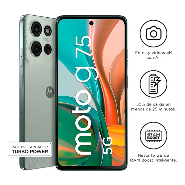 Celular Motorola Moto G75 8gb 256gb Gris