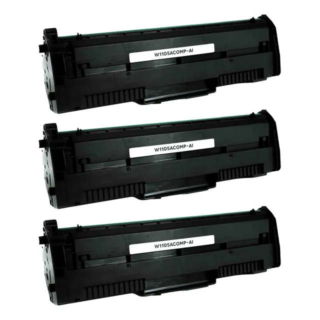 3 Pza W1105a Toner 105a Compatible Con 107
