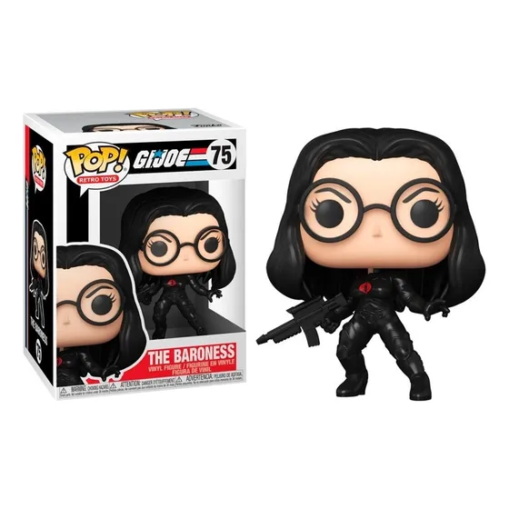 The Baroness Funko Pop 748 Gi Joe Pop Retro Toys Baronesa