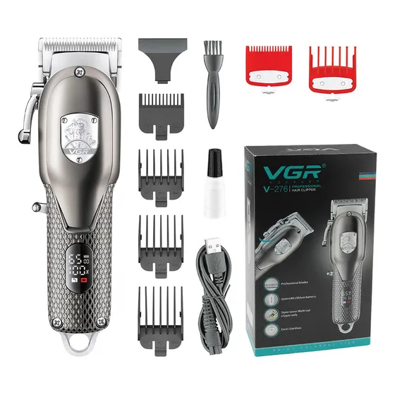 Maquina Peluqueria Barberia Profesional Recargable Vgr V-276