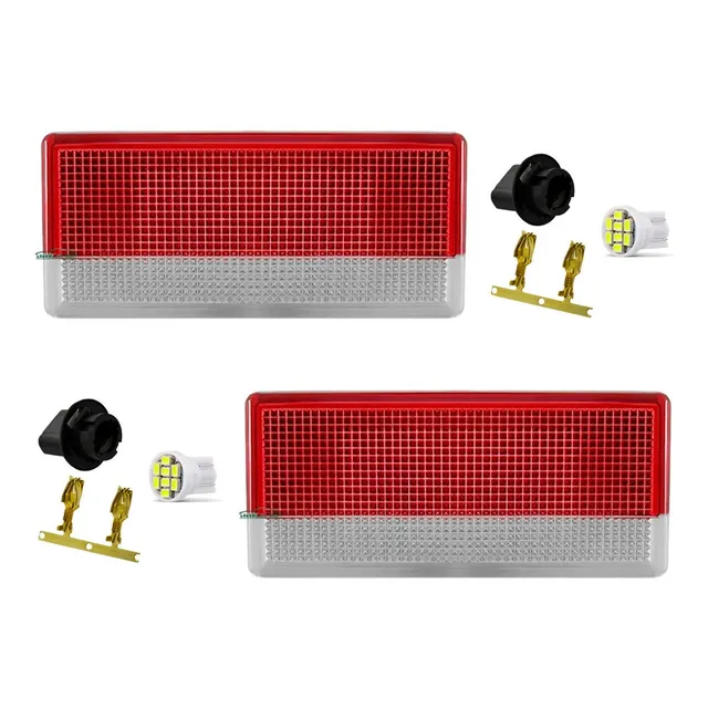 Par Lanterna Cortesia Porta Opala Caravan Kadett Monza Led