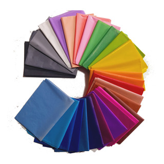 Papel De Seda 50x70 Folha Cores Sortida Cesta Sapato C/ 100 Papel De Seda 50x70 Folha Cores Sortida Cesta Sapato C/ 100