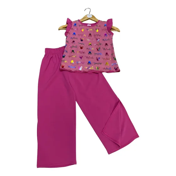 Conjunto Niña Pantalon Palazzo Marca Vanlens Envio Gratis