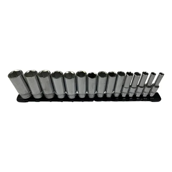 Juego De Dados Largos De 6mm A 22mm X 3/8hex Marca Jonnesway