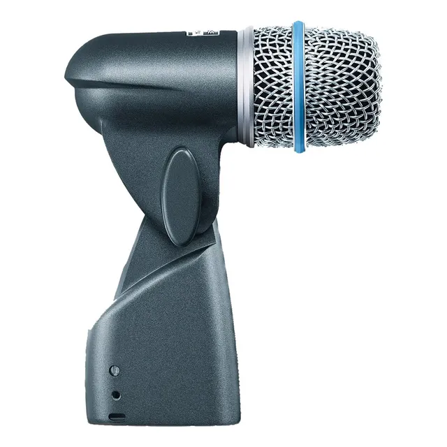 Micrófono Dinámico Shure Beta56a Para Caja/timbal Color Gris Oscuro