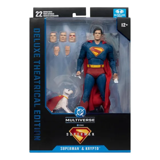 Mcfarlane Dc Theatrical Deluxe - Superman Con Krypto