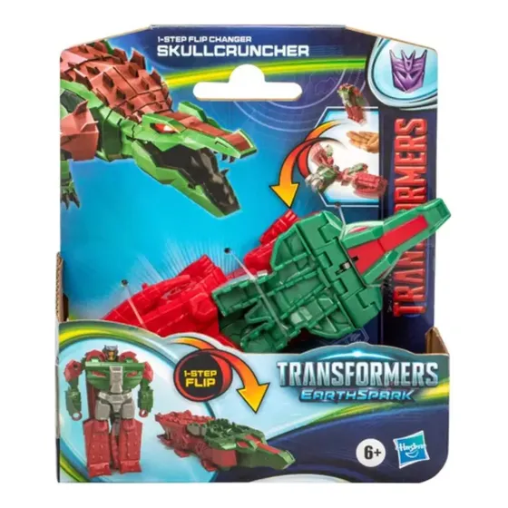 Figura Hasbro Transformers Earthspark Skullcruncher