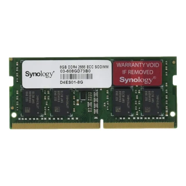 Memoria de servidor sin búfer Synology D4ES01-8g DDR4 Ecc de 8 GB