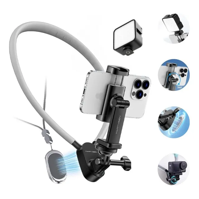 Soporte Magnético Para Celular De Cuello Para Vídeo Pov Vlog