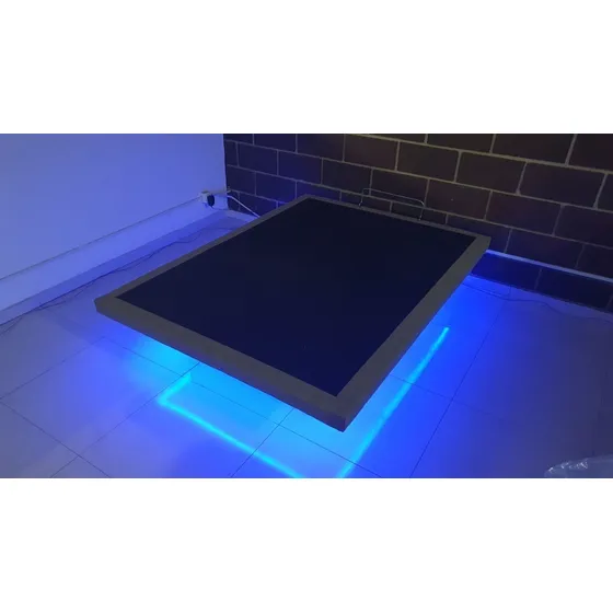 Cama Box Baú Flutuante Queen 158x198 Blindada Resiste 400kg 