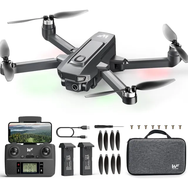 Drone Wefone Wf30 Con Cámara 4k, Gps, Tiempo De Vuelo De 40