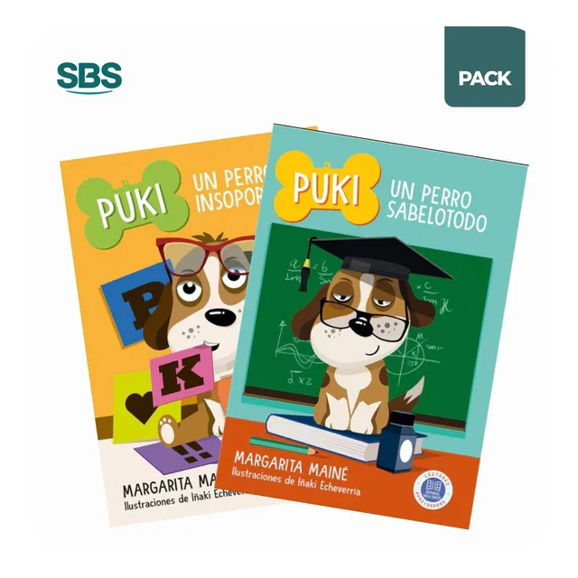 Puki Un Perro Insoportable + Un Perro Sabelotodo - Maine - 2