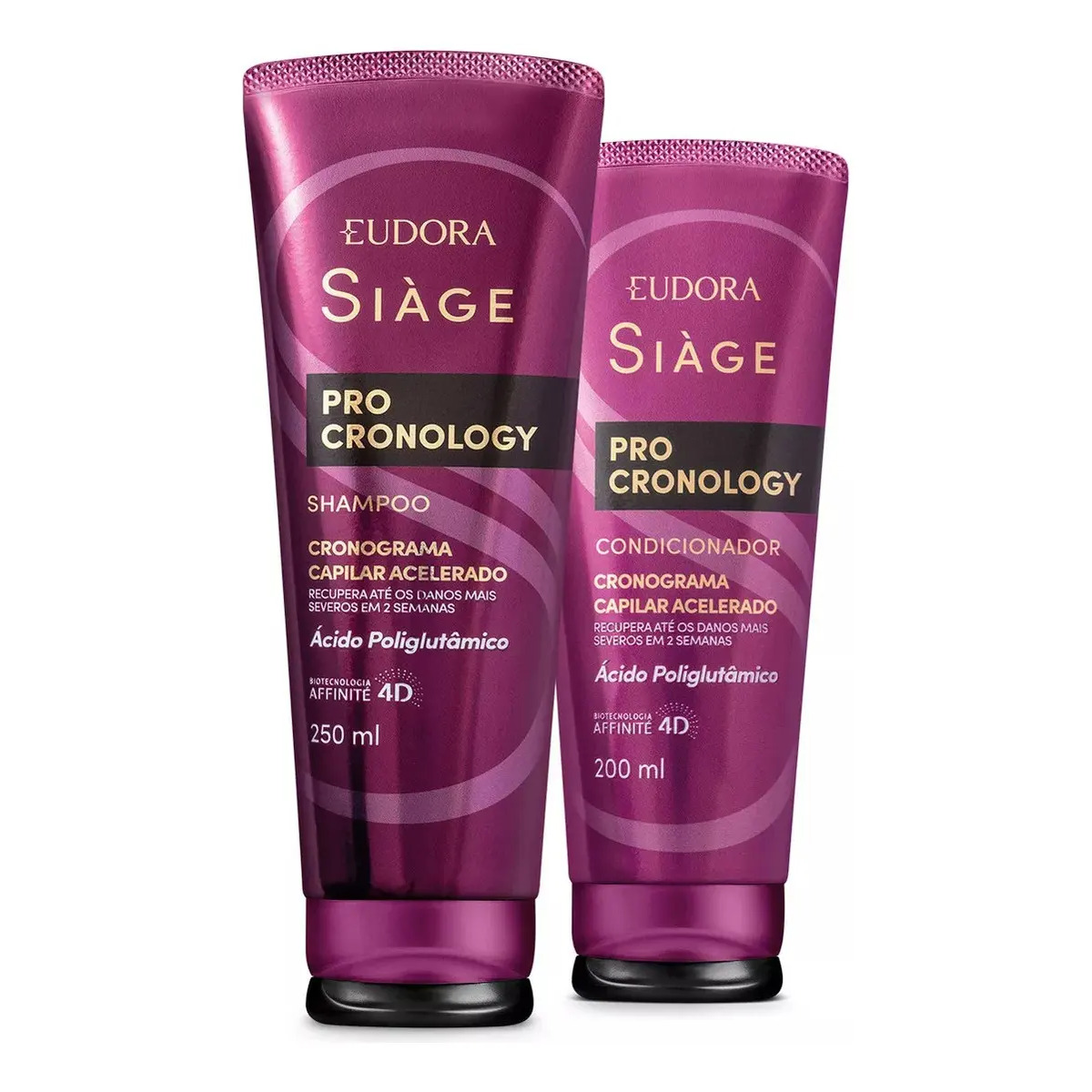 Combo Siàge Pro Cronology: Shampoo 250ml + Condicionador 200 Combo Siàge Pro Cronology: Shampoo 250ml + Condicionador 200