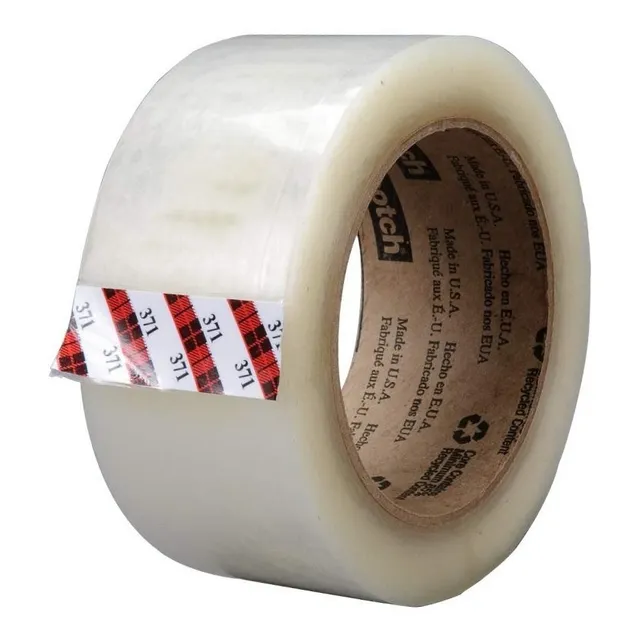Cinta De Embalaje  3m Transparente Scotch  Tirro 