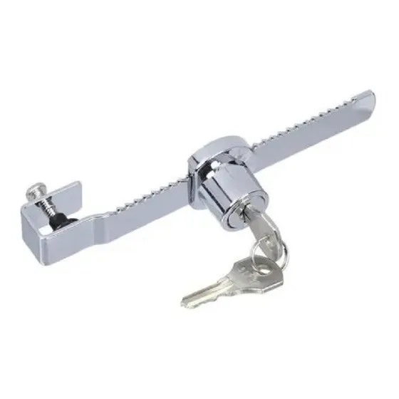 Cerradura De Seguridad Para Vitrina De Vidrio Seguro 120 Mm
