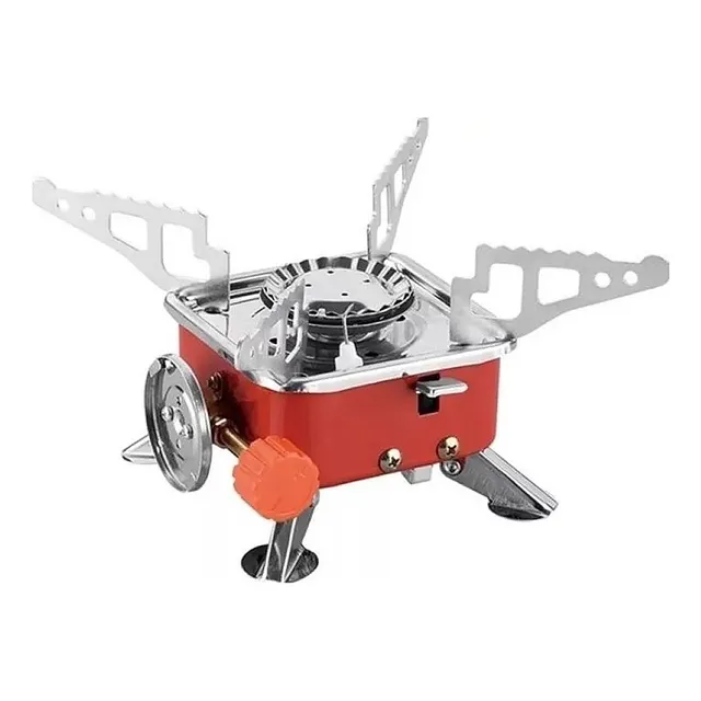 Anafe Plegable Portátil A Gas Ideal Para Camping O Viajes
