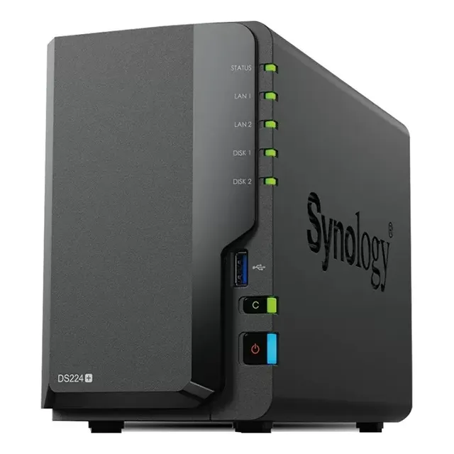 Unidad De Nube Privada Personal Synology Ds224+ Nas