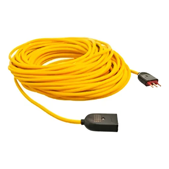Alargue Con Cable 3x1mm 25 Metros De Largo Color Amarillo