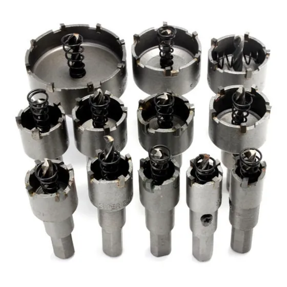 Kit 12 Serra Copo C/videá 15-50 Mm Aço Inox E Outros Metais