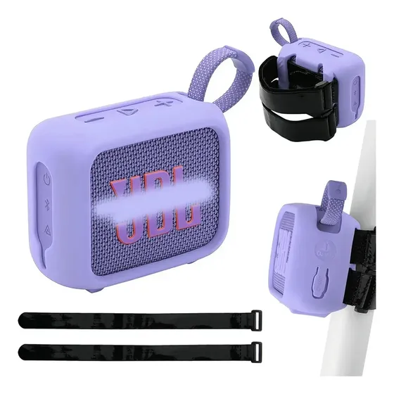 Funda Silicona Con Correa Para Parlante Jbl Go 4