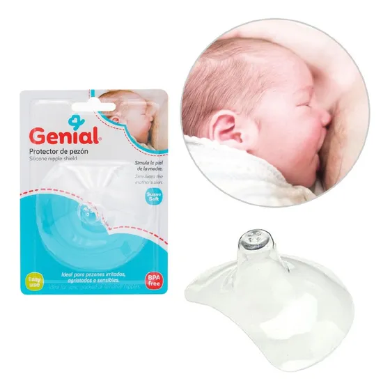 Protector De Silicon De Pezon Lactancia Maternidad
