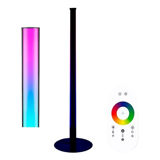 Lampara Esquinera Led Multicolor Rgb Con Control Gx-tl01