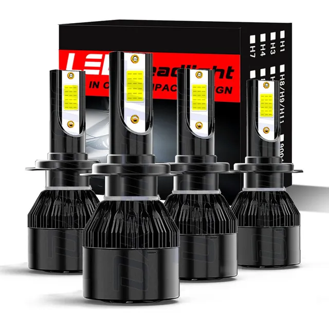 H7 Kit Faros Led Para 2021 2022 Chevrolet Onix Alto Y Bajo