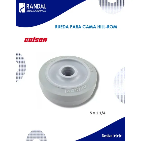 Rueda Colson Para Camas Hill-rom Basic Care Importadas