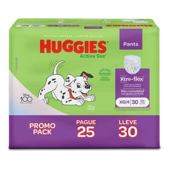 Pañal Huggies Pants X30 Etapa 4