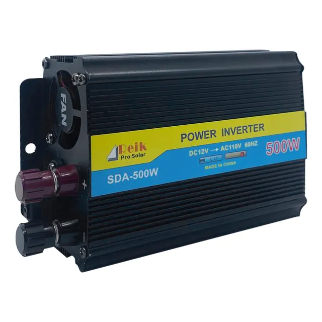 Inversor Convertidor De Corriente  12v A 110v 500w