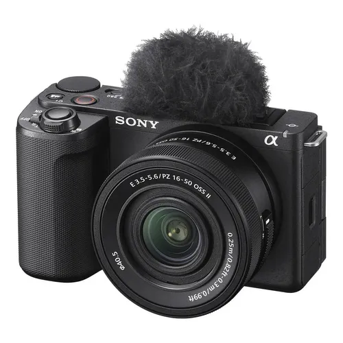 Sony A6400 Com Lentes E 16-50mm E E 55-210mm + Nf-e * Cor Preto
