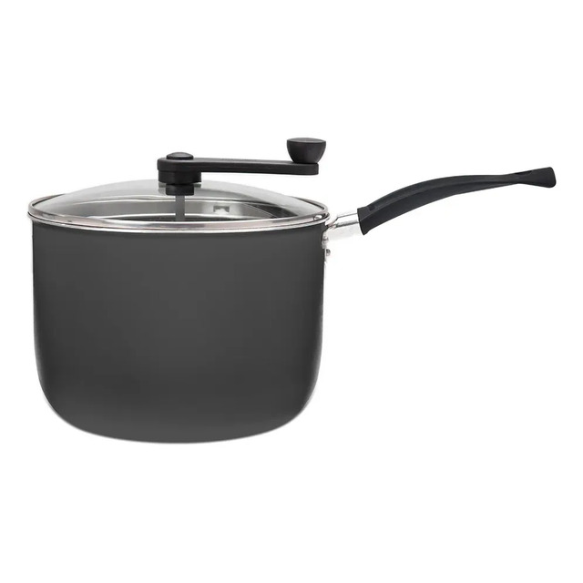 Pipoqueira Brinox Ceramic Life Rainbow Ø20cm 4,2 L Grafite Pipoqueira Brinox Ceramic Life Rainbow Ø20cm 4,2 L Grafite