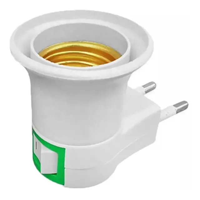 Adaptador Socket Enchufe Con Interruptor