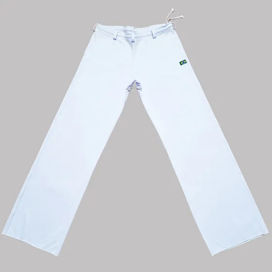 Calça De Capoeira Infantil + 2m Corda 8mm Corda Cordao Algod