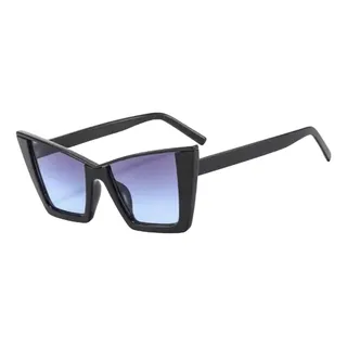 Gafas De Sol Mujer Retro Negras Lente Claro Uv400 100% Gafas De Sol Mujer Retro Negras Lente Claro Uv400 100%