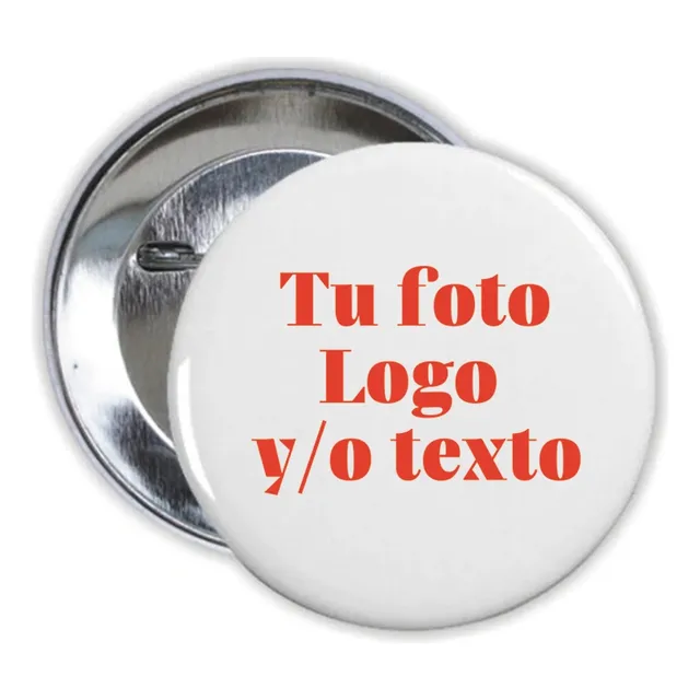 Pins Personalizados  X100 Souvenirs Cumple Logos Eventos.