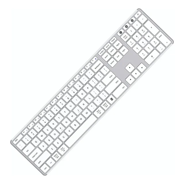 Ausdom Teclado Inalámbrico Bluetooth Dual 110 Teclas