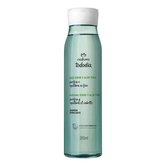 Natura Tododia Maça Verde Aloe Vera Shampoo Hidratante 300ml