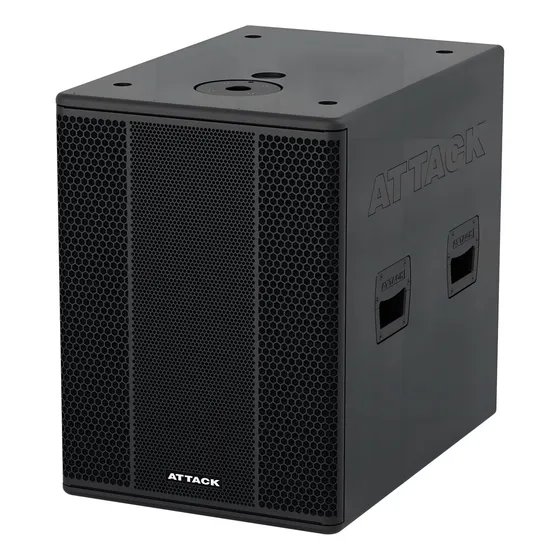 Caixa Subwoofer Passivo Attack 15'' 700w Preto - Vss115