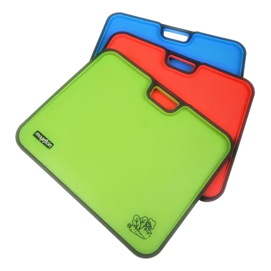 Set De Tablas De Picar Mageflon Colores Rojo, Azul Y Verde